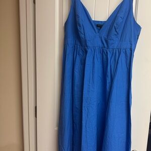Banana Republic Royal Blue V-Neck Dress